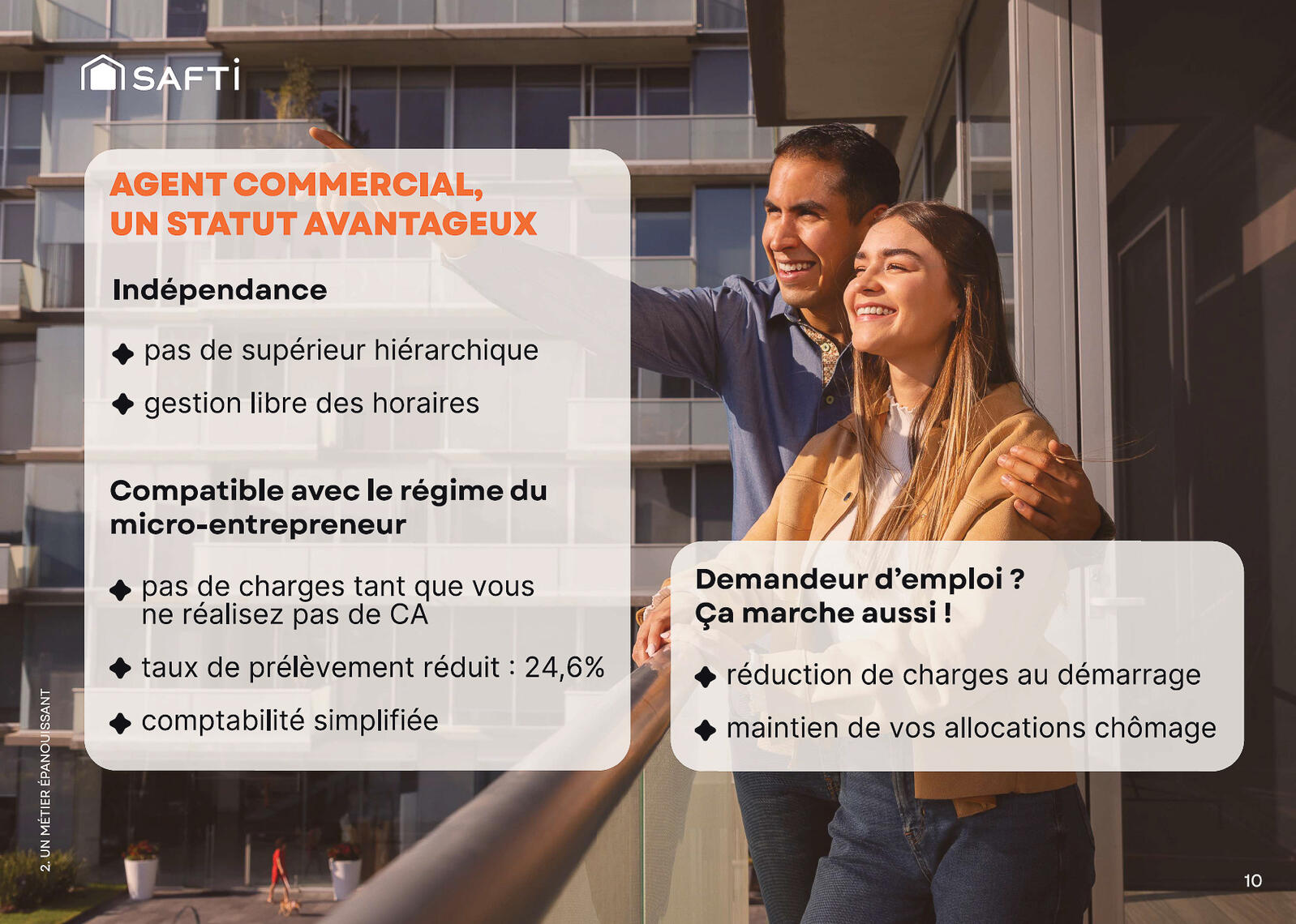 Agent commercial : un statut avantageux