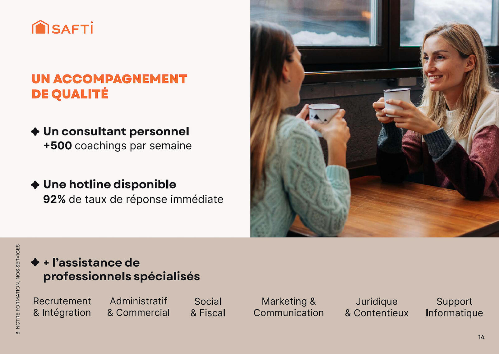 Un accompagnement personnalisé