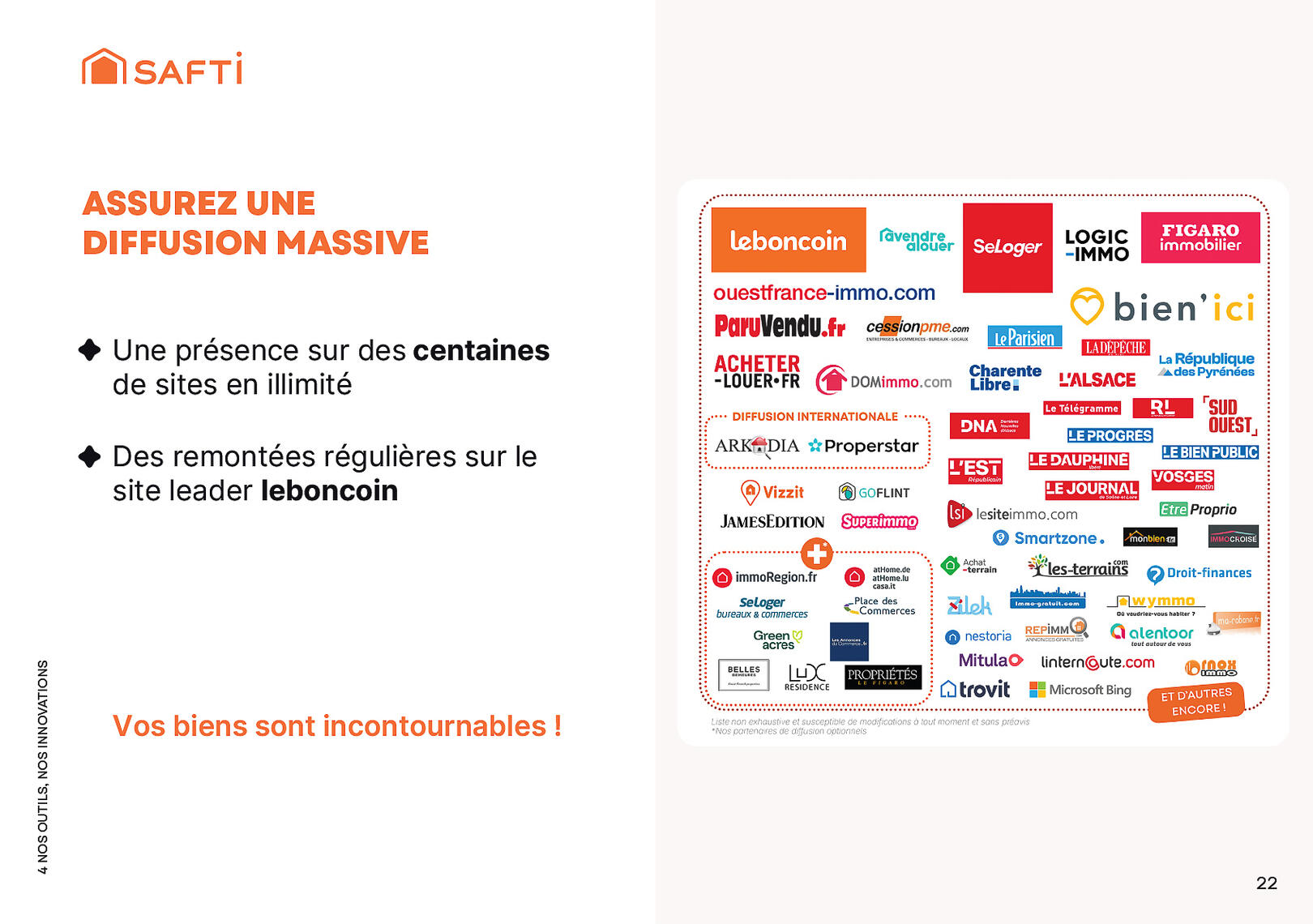 Une diffusion massive de vos annonces